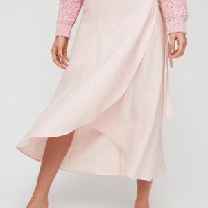 Aritzia Wilfred Eleta wrap skirt